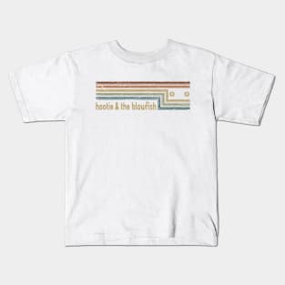 Hootie & The Blowfish Cassette Stripes Kids T-Shirt